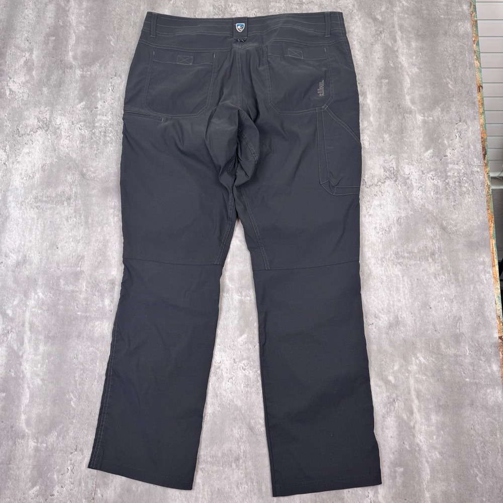 Kuhl Renegade Pants Black Men's Size 38x32 Outdoor Hiking Camping Granola - Picture 4 of 8